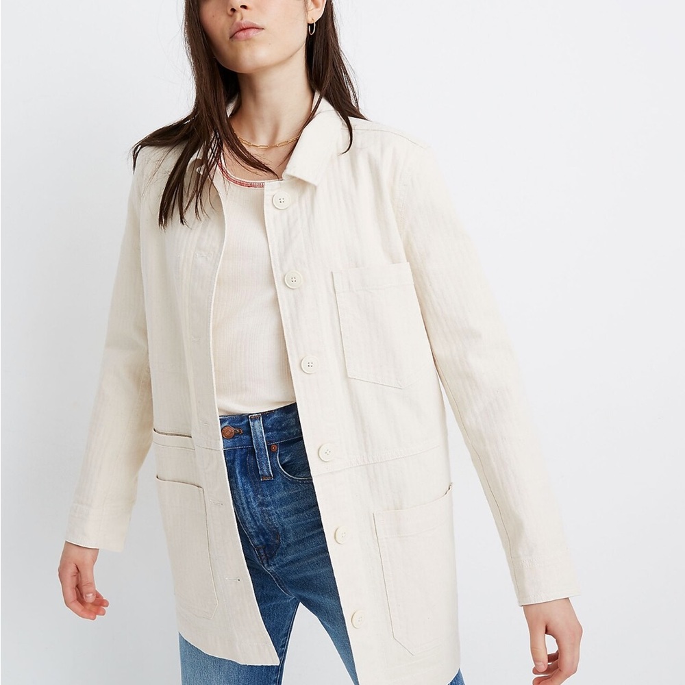 Madewell Becker Oversized Chore Coat